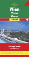 Stadsplattegrond - landkaart Wenen - Wien | Freytag und Berndt