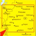 Wegenkaart - Landkaart Nordrhein Westfalen  MP D5 | Marco Polo