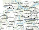Fietskaart 16 - Berner Oberland | Kümmerly+Frey
