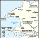 Wandelkaart Engeland / Wales Landranger 157 St David's & Haverfordwest | Ordnance Survey
