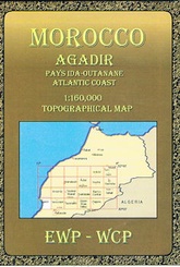 Wandelkaart - wegenkaart Morocco / Marokko - Agadir regio | EWP WCP