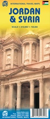Wegenkaart - Autokaart - Landkaart Jordan & Syria (Jordanië & Syrië) | ITMB