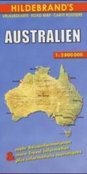 Landkaart Australia - Australië | Hildebrand's Travel Map