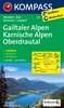 Wandelkaart 60 Gailtaler Alpen-Karnische Alpen-Oberdrautal | Kompass