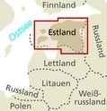 Landkaart - wegenkaart Estland | Reise Know How