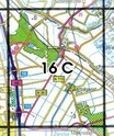 Topografische kaart / Wandelkaart 16C Kuinre