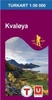 Wandelkaart 2639 Kvaloya - Noorwegen | Turkart Ugland