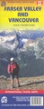 Landkaart -  wegenkaart Fraser Valley en Vancouver | ITMB