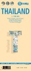 Landkaart - wegenkaart Thailand | Borch Map
