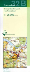 Topografische kaart / Wandelkaart 32B Amersfoort