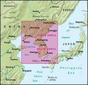 Landkaart - wegenkaart Korea (Noord en Zuid) | Nelles maps