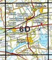 Topografische kaart / Wandelkaart 6D Bergum / Burgum