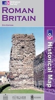 Overzichtskaart - Wegenkaart Roman Britain - Romeins Engeland en Schotland | Ordnance Survey