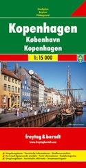Stadsplattegrond - landkaart Kopenhagen | Freytag und Berndt