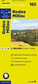 Wegenkaart - Landkaart 162 fietskaart Rodez - Mende - Millau - Cevennen | IGN