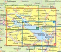 Wandelkaart 1C Bodensee Gesamtgebiet | Kompass