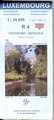 Wandelkaart Luxemburg R4 Steinfort - Redange - Septfontaines