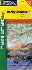 Wandelkaart Rocky Mountain National Park - Colorado (GPS) no 200 | National Geographic