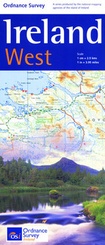 Wegenkaart - Landkaart Ireland West ( Ierland ) | Ordnance Survey