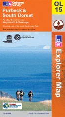 15 Topografische kaart en Wandelkaart Purbeck & South Dorset OLM 15 | Ordnance Survey
