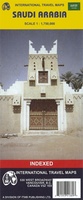 Landkaart - wegenkaart Saudi Arabia - Saudi Arabië | ITMB