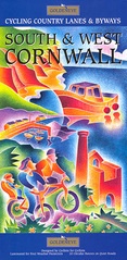 Fietskaart South and West Cornwall | Goldeneye Maps