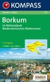 Kompass wandelkaart 727 Borkum