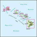 Landkaart - wegenkaart Hawaii  1 Kauai | Nelles  maps