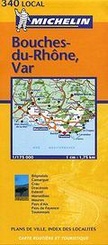 Wegenkaart - landkaart - autokaart 340 Bouches du Rhone - Var | Michelin Local
