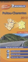 Wegenkaart - Landkaart 521 Poitou Charentes 2013 | Michelin