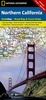 Wegenkaart landkaart Northern California | National Geographic