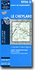 Wandelkaart 2936O - 2936 O le Cheylard, St-Martin-de-Valamas topografische kaart | IGN