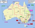 Landkaart -  wegenkaart Brisbane to Cairns | Hema maps