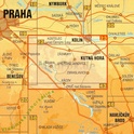 Shocart 23 STŘEDNÍ POSÁZAVÍ, KUTNÁ HORA - Mittlere Sazave - Kuttenberg  / Wandelkaart Tsjechie