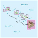 Landkaart - wegenkaart Hawaii 4 Hawaii - Big Island | Nelles maps