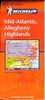 Wegenkaart - Landkaart 582 Mid Atlantic - Allegheny Highlands - noordwest USA | Michelin 582