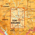 Shocart 40 ČESKOBUDĚJOVICKO, Hluboká nad Vltavou - Budweis - Frauenberg   / Wandelkaart Tsjechie