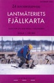 Wandelkaart Z4 Skäckerfjällen - Kall Fjällkarta Topografische kaart Zweden | Lantmateriet