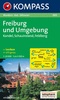 Wandelkaart 889 Freiburg und Umgebung (met stadsplattegrond) | Kompass