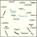 Wandelkaart Schotland Landranger 071 Lanark & Upper Nithsdale