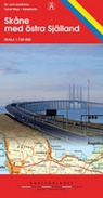 Wegenkaart  - Landkaart Skane (Zweden) - Oost Zeeland (Denemarken) | Kartforlaget