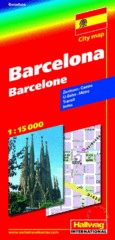Stadsplattegrond - wegenkaart Barcelona | Hallwag