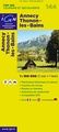 Wegenkaart - Landkaart 144 fietskaart Annecy - Lausanne - Geneve - Evian - Mont Blanc | IGN