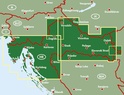 Landkaart - wegenkaart Kroatië Noord - Croatia North - Kroatien Nord | Freytag & Berndt l