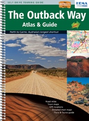 Wegenatlas The Outback Way Atlas & Guide | Hema maps