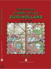 Topografische Dubbelatlas Zuid-Holland | 12 provincien