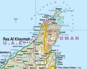 Landkaart - Wegenkaart Oman & Verenigde Arabische Emiraten | ITMB