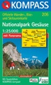 Wandelkaart 206 Nationalpark Gesäuse | Kompass