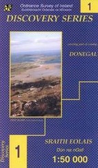 Wandelkaart Ierland 01 Donegal (NW) discovery | Ordnance Survey