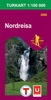 Wandelkaart 2717 Nordreisa - topografische kaart - Turkart Noorwegen  Statens - Ugland IT